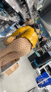 First Post | MUST SEE ! |  Pregnant Arabic Milf Bubble Butt In Flare Pants ( W/ Faceshots + GIF )