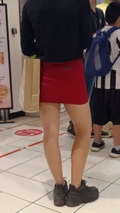 Sexy Red Miniskirt