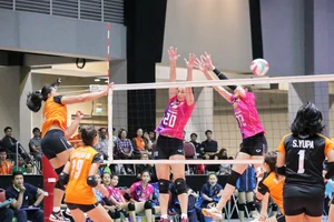 Thai candid volleyball girls
