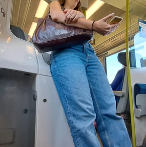 Jean girl in train (first post)