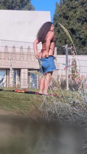 Suntanning 101 PAWG in Thong