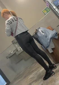 Hottest Red Headed Milf Working Out Iv Ever Seen