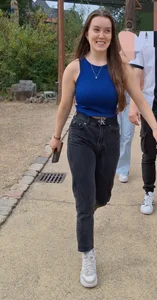 Big tits on pretty brunette girl