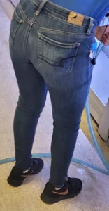 Blonde Coworker in tight jeans. Round 4