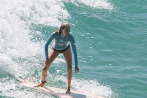 Candid surfing girls