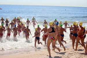 Bunch of sexy lifeguard tournament girls from 2013