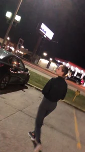 Busted creeping a girl Tiffany in leggings with a great ass