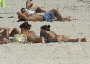 Beach and bikini girls