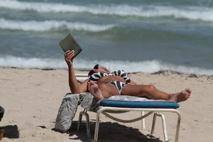 Collection of milfs in bikinis on the beach