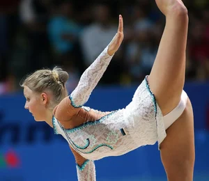 Candid gymnasts