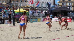 Weymouth beach volleyball girls  2019
