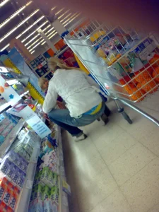 Huge collection of whale tails, ass cracks and panty peeks in public