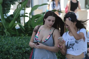 Sexy Deerfield Beach bikini girls
