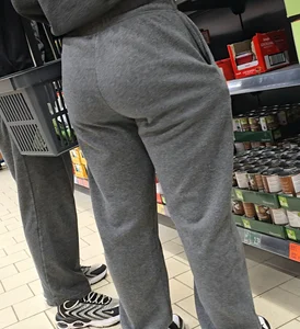 OC She is Trying to Hide her BIG ASS with those Oversize Pants