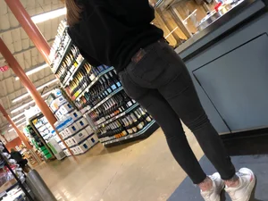 Tiiiiiight jeans peach