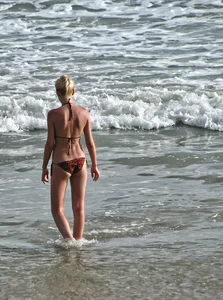 Beach and bikini girls