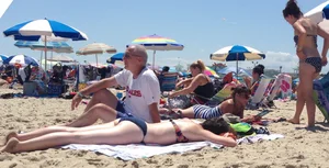 Hot milf beach photos