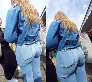 The Blonde Tight Pants Immersion