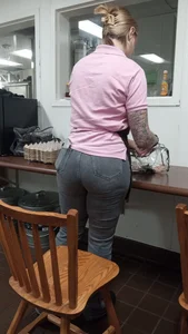 More of my coworker’s booty in tight jeans