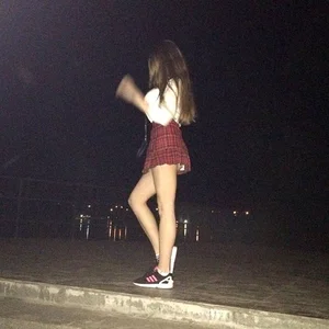 Teen in Short Skirt and Hot Skinny Legs Street Candid