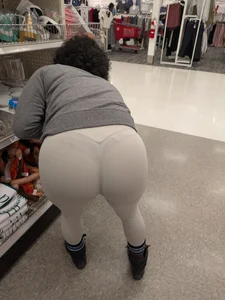 VTL Bend Over - Cheeks Eating White Spandex!