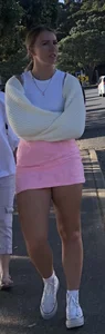 Small pink skirt