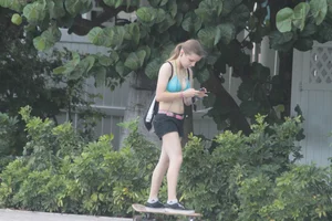 Candid Florida beach and bikini girls