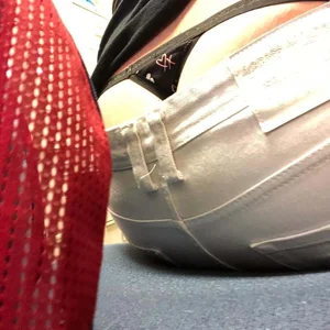 Bunch of girls with their thongs hanging out