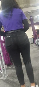 PF WORKER IN TIGHT BLACK JEANS