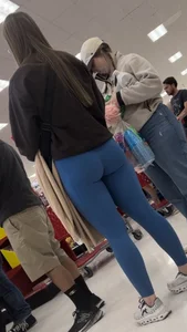 Quick Target Cap - light blue leggings