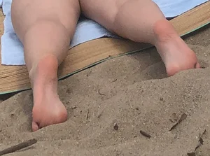 Sunbathers all shapes and sizes, nice asses