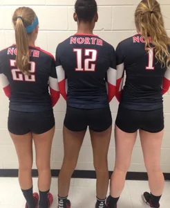Non-candid volleyball girls and cheerleaders gallery