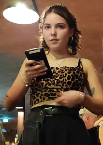Cute waitress