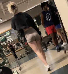 College gym girls  all in one day PART 3