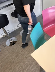 Nice Booty of a Stocky Candid Milf Creepshot