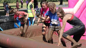 Bristol Pretty Muddy 5k race girls 2018