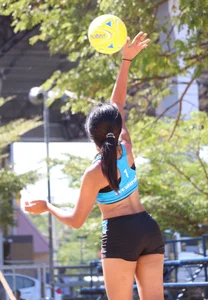 Thai candid volleyball girls