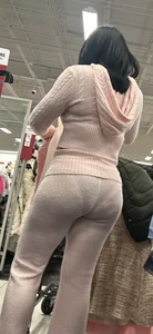 Pink see through VPL‼️