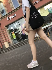 Cute Young Girl in Shorts Street And Subway Candid Gallery