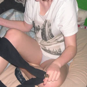 Girl in white panties home creepshot