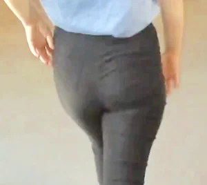 Skinny teens wearing skirts and tight pants