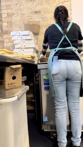Latina vpl in blue jeans