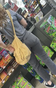 Tight ass in tight black jeans(OC)