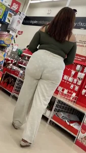 Latina white pants VPL (OC)