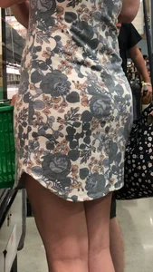 Understated blonde in a dress plus a PAWG in shorts 0111
