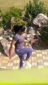 THICC Girl In Leggings Working Out