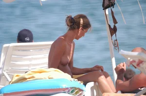 Sexy nude beach girls on Zlote Beach in Bulgaria