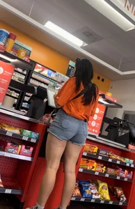 Hottie in the gas station