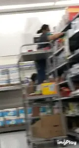 [OC] BBW Mixed MILF ASS completely OUT at Walmart + Nipple Piercings
