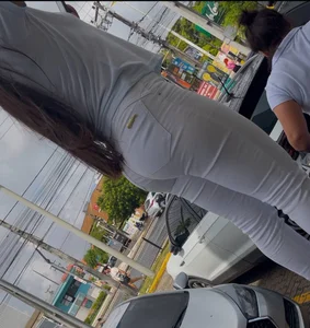 Brazilian girl in jeans
